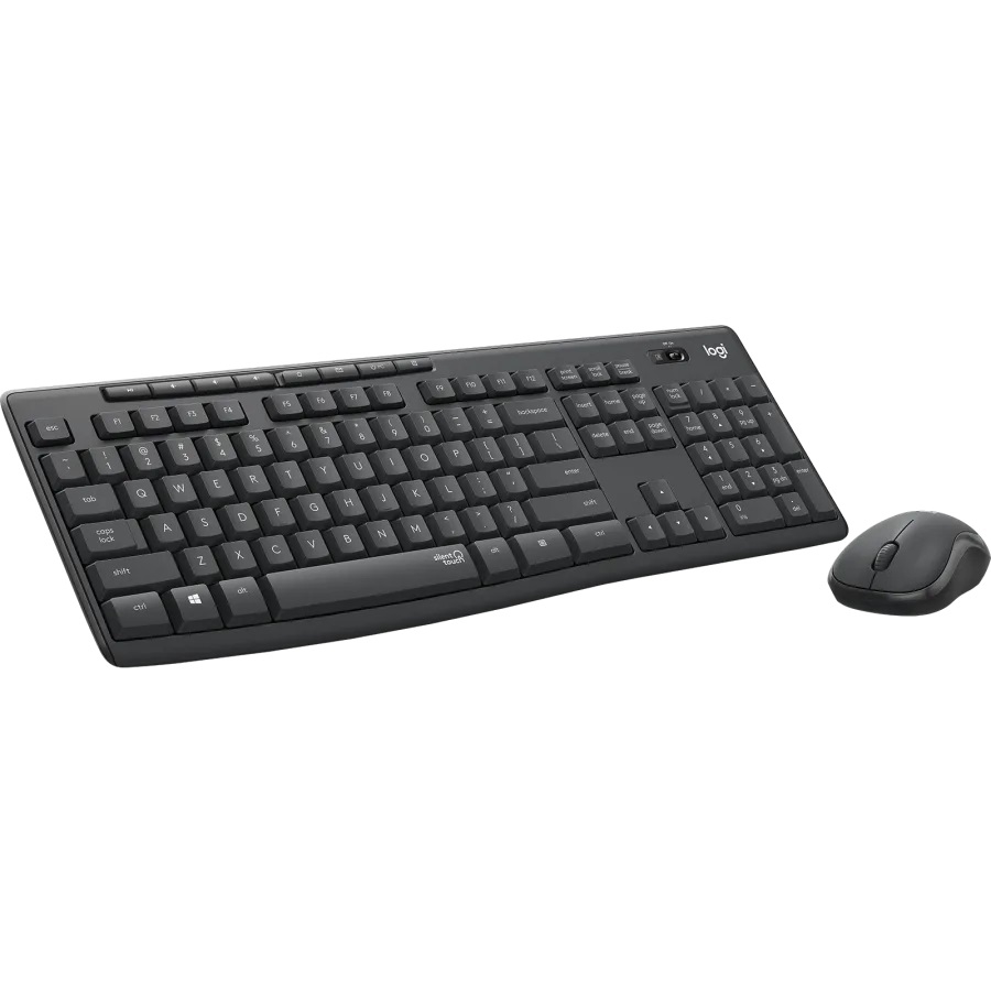 LOGITECH MK295 TÜRKÇE KABLOSUZ MULTİMEDYA SİYAH SESSİZ Q KLAVYE+MOUSE