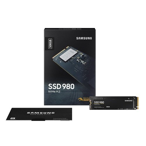 SAMSUNG 980 500GB 3100/2600MB/s NVME SSD MZ-V8V500BW