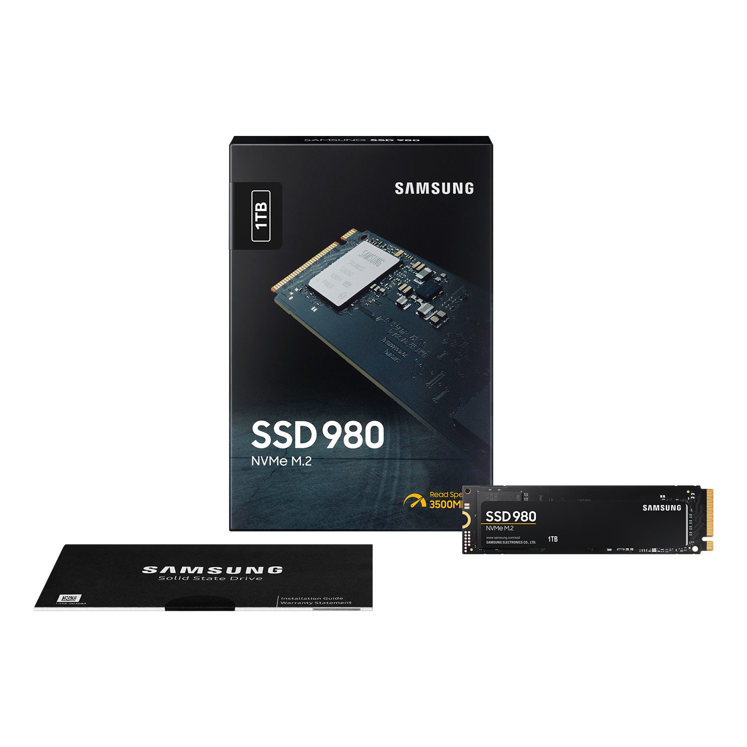 SAMSUNG 980 1TB 3500/3000MB/s NVME SSD MZ-V8V1T0BW