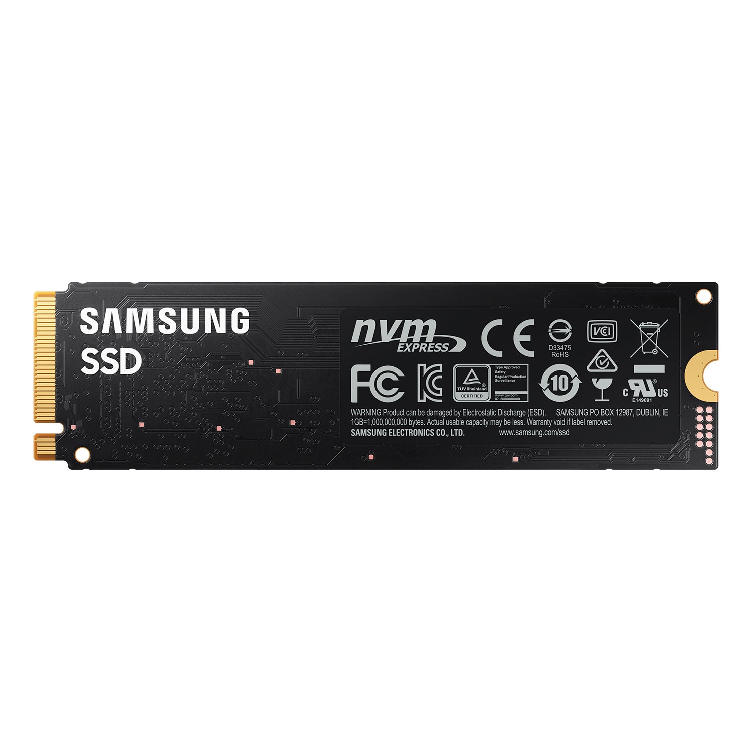 SAMSUNG 980 1TB 3500/3000MB/s NVME SSD MZ-V8V1T0BW