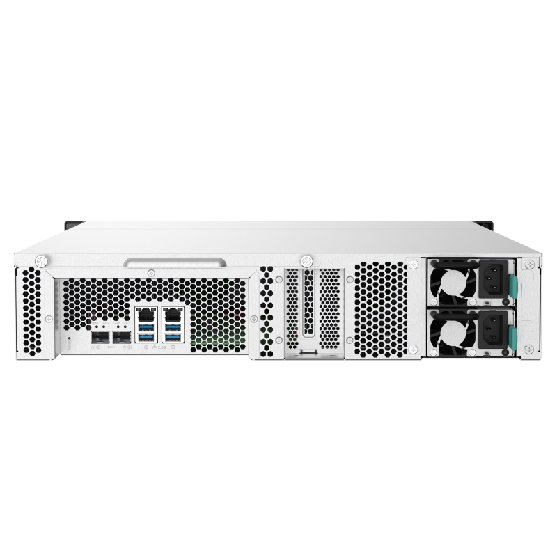 QNAP TS-832PXU-RP 4GB 8 BAY 2xGLAN 2x10G SFP RACKMOUNT DEPOLAMA ÜNİTESİ