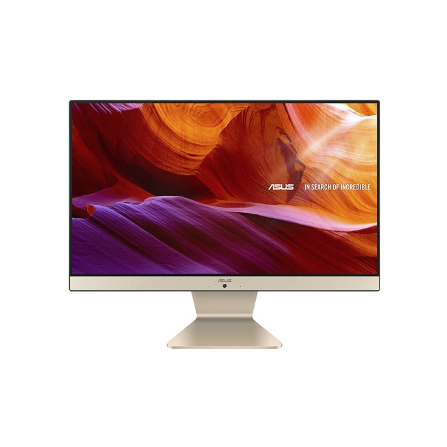 ASUS V222FAK-BA025M I5-10210U 8GB 256GB SSD O/B VGA 21.5" FHD NONTOUCH FREE-DOS GOLD/SİYAH ALL IN ONE PC