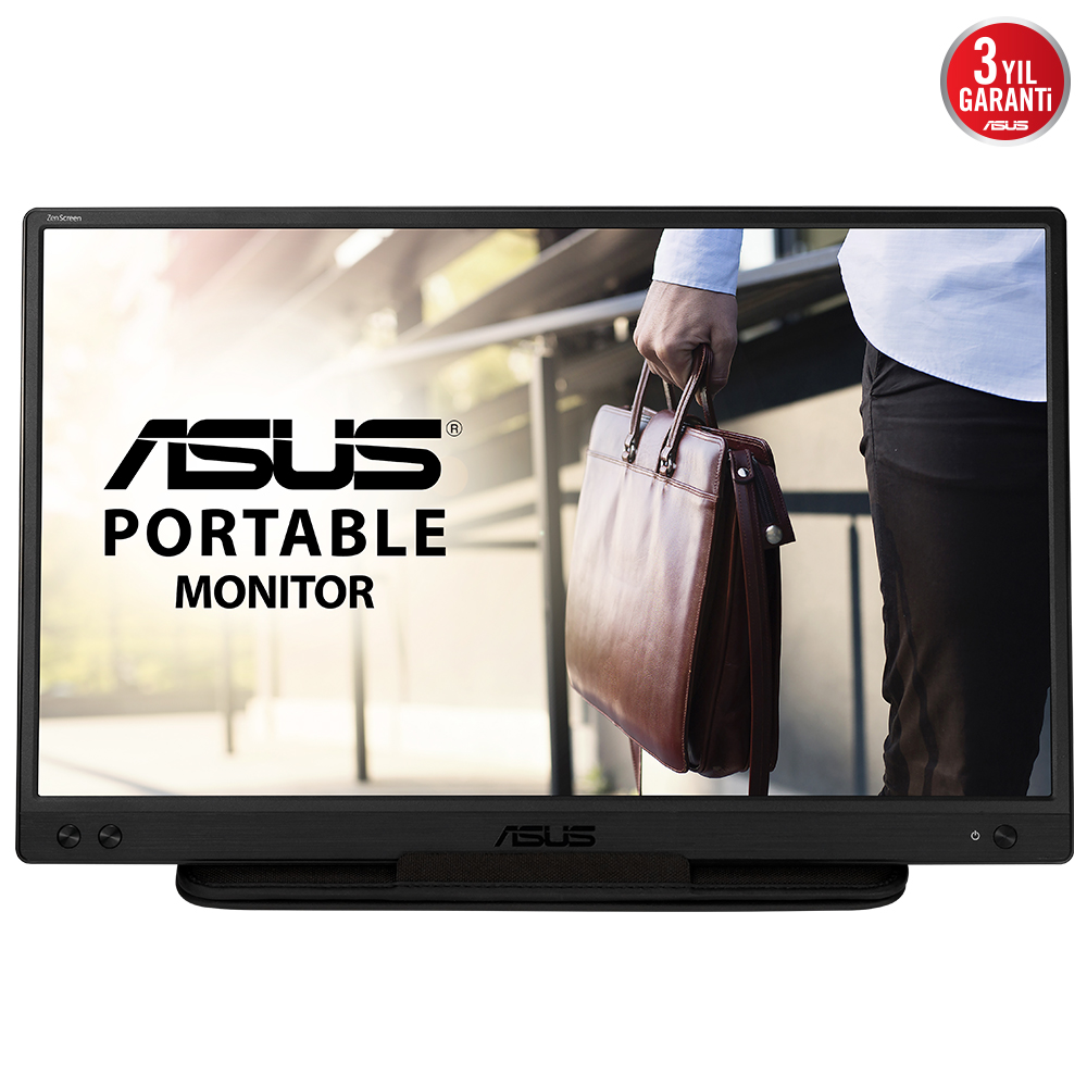 ASUS ZENSCREEN MB166C 15.6" 5MS 1920x1080 USB TYPE-C TAŞINABİLİR LED MONITOR