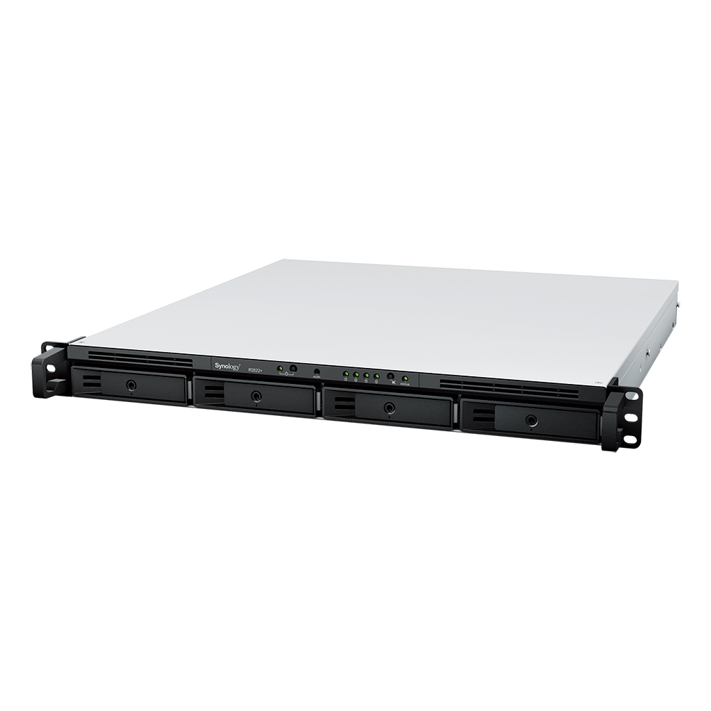 SYNOLOGY RS822PLUS 2GB 4 BAY 4xGLAN RACKMOUNT DEPOLAMA ÜNİTESİ