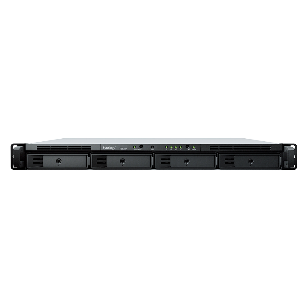 SYNOLOGY RS822PLUS 2GB 4 BAY 4xGLAN RACKMOUNT DEPOLAMA ÜNİTESİ