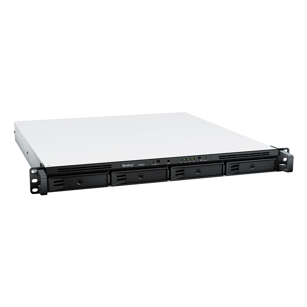 SYNOLOGY RS822PLUS 2GB 4 BAY 4xGLAN RACKMOUNT DEPOLAMA ÜNİTESİ