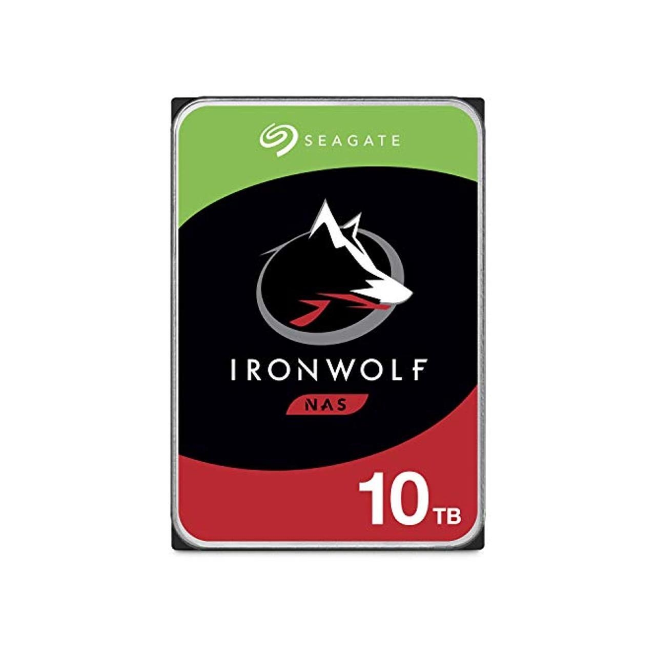 SEAGATE IRONWOLF 10TB 7200RPM 256MB SATA3 ST10000VN000 NAS HDD RESMİ DİSTİ GARANTİLİ