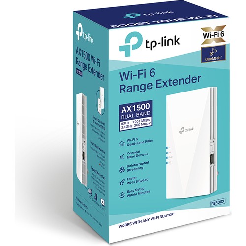 TP-LINK RE500X AC1200 2.4/5GHz MENZİL GENİŞLETİCİ