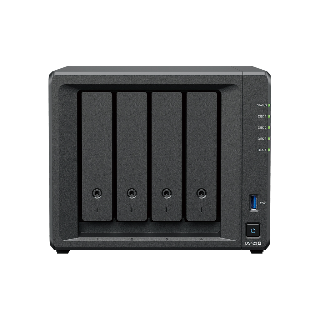 SYNOLOGY DS923 PLUS 4GB 4 BAY 2xGLAN NAS DEPOLAMA ÜNİTESİ