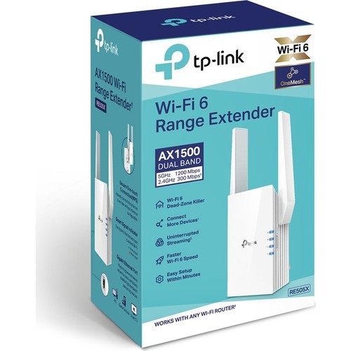 TP-LINK RE505X AX1500 2.4/5GHz MENZİL GENİŞLETİCİ