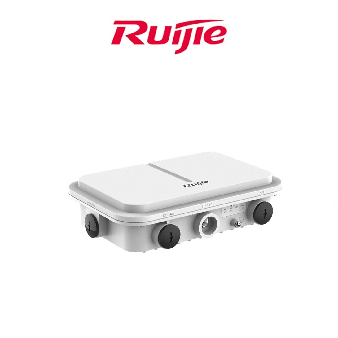 RUIJIE RG-AP680-L Wi-Fi 6 802.11ax 1 PORT RJ-45 + 1 PORT SFP POE 2.4 GHZ & 5 GHZ POE ADATÖRSÜZ OUTDOOR OMNI ANTEN (360 D