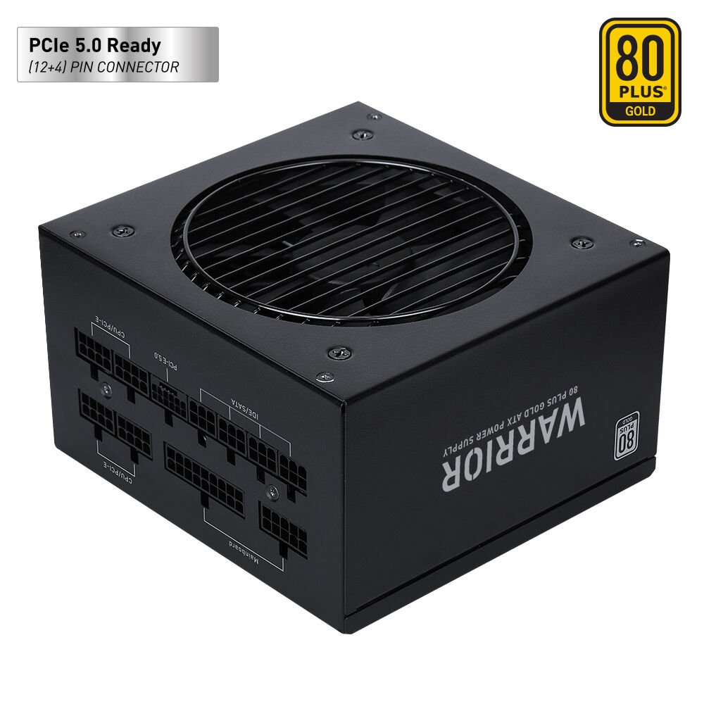 POWER BOOST WARRIOR 850W 80+ GOLD 12cm FANLI POWER SUPPLY FULL MODÜLER BST-ATX0850GF1