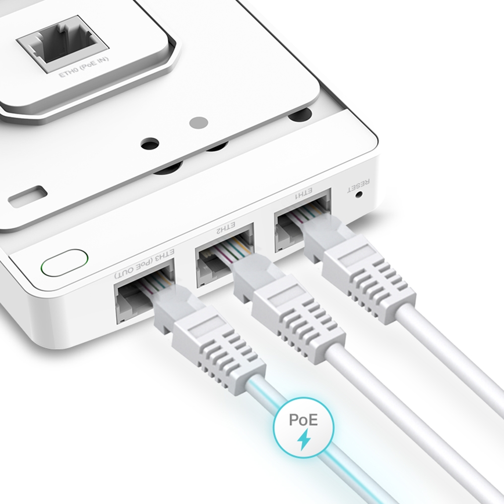 TP-LINK OMADA EAP235-WALL AC1200 4PORT DUALBAND DUVAR TİPİ ACCESS POINT