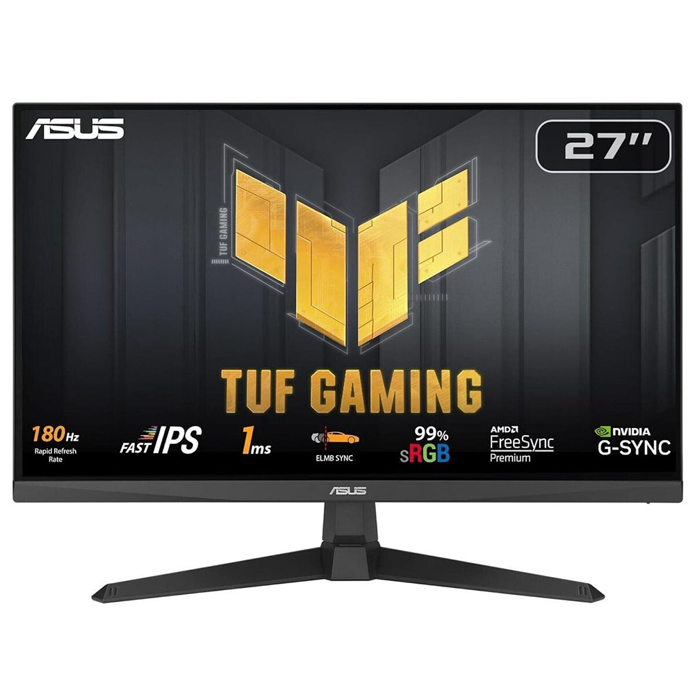 ASUS TUF GAMING VG279Q3A 27" 1MS 180Hz 1920x1080 VGA/HDMI VESA IPS LED MONITOR