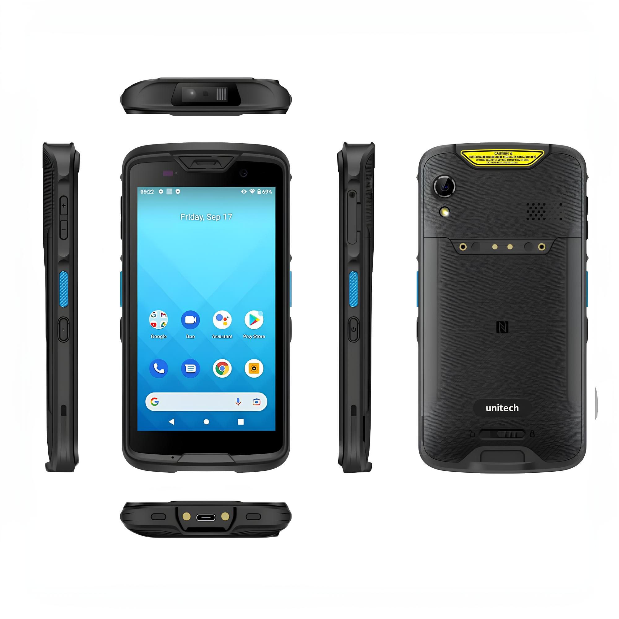 UNITECH EA520 5" WIFI ANDROID 11 1D/2D 4GB-RAM/64GB-ROM EL TERMİNALI