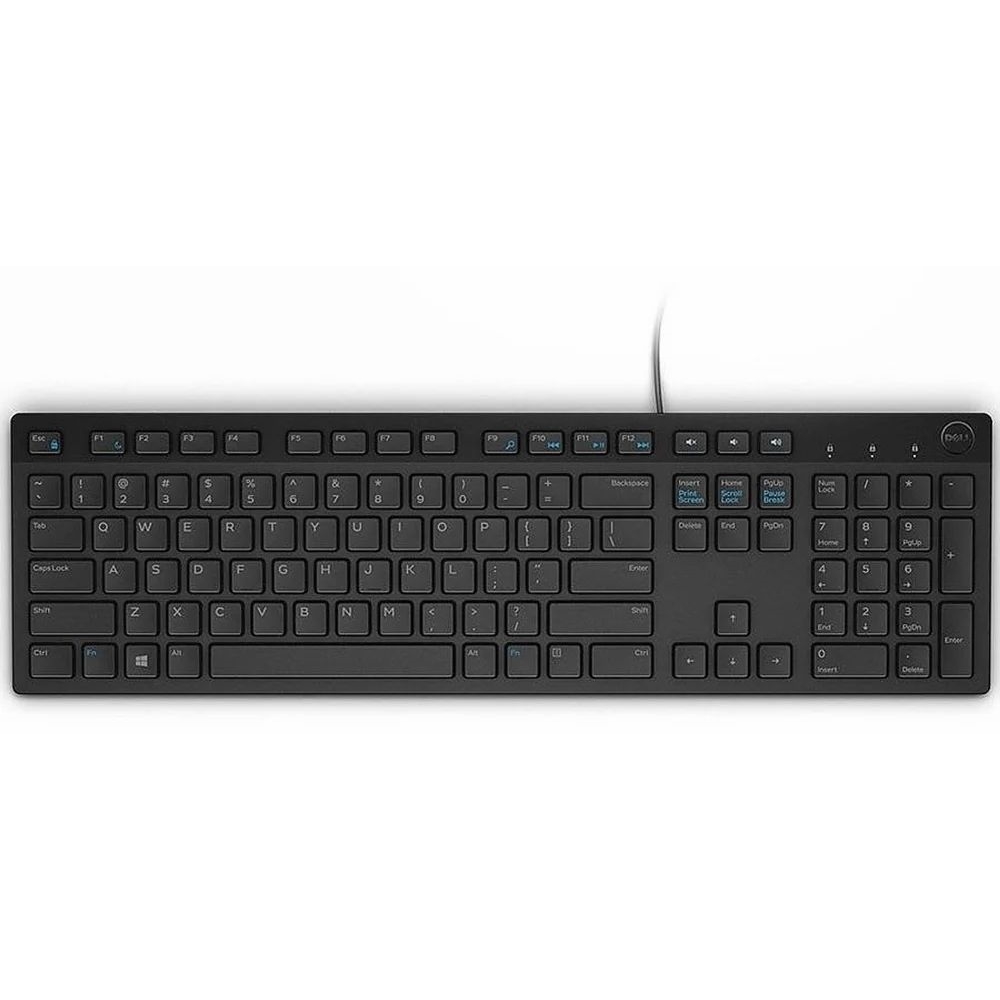 DELL KB216 (580-ADHQ) TÜRKÇE KABLOLU USB MULTİMEDYA SİYAH Q KLAVYE