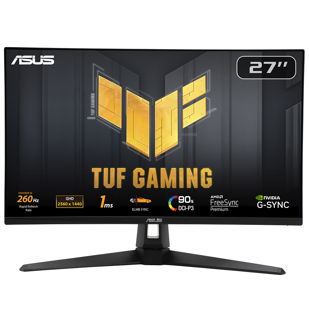 ASUS TUF GAMING VG27AQM1A 27" 1MS 260HZ 2K 2560x1440 DP/HDMI/USB VESA SPEAKER IPS LED GAMING MONITOR