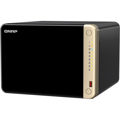 QNAP TURBONAS TS-664-8G 8GB 6 BAY 2xGLAN NAS DEPOLAMA ÜNİTESİ