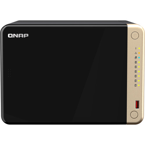 QNAP TURBONAS TS-664-8G 8GB 6 BAY 2xGLAN NAS DEPOLAMA ÜNİTESİ