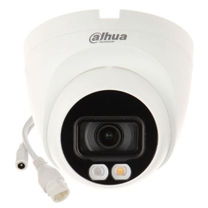 DAHUA IPC-HDW1249T-S-IL-0280B 2MP 2.8MM 30MT DAHİLİ SESLİ / FULL COLOR H265+ POE IR DOME IP KAMERA