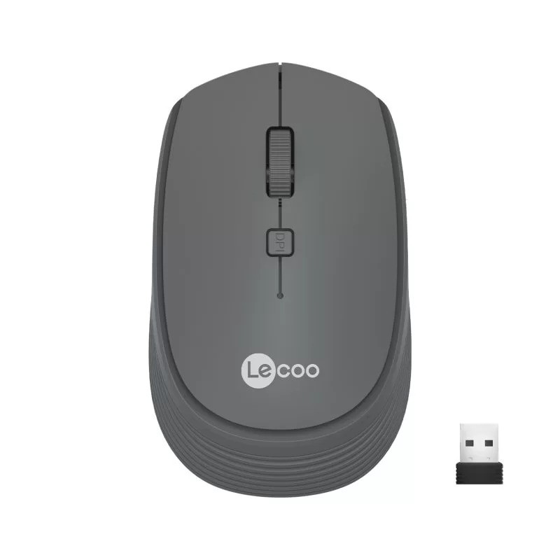 LECOO WS202-G KABLOSUZ 1200 DPI GRI MOUSE