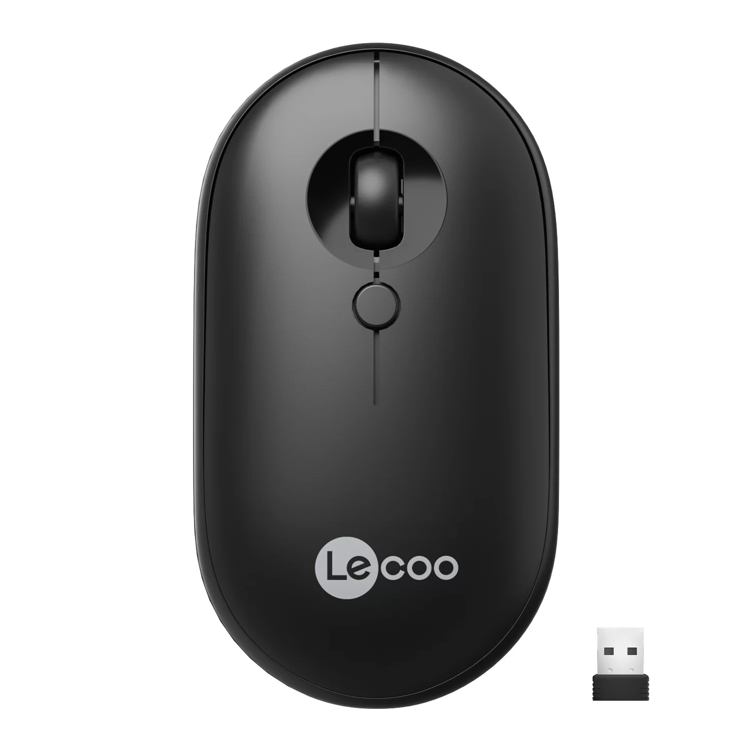 LECOO WS212 KABLOSUZ 1600 DPI SİYAH MOUSE