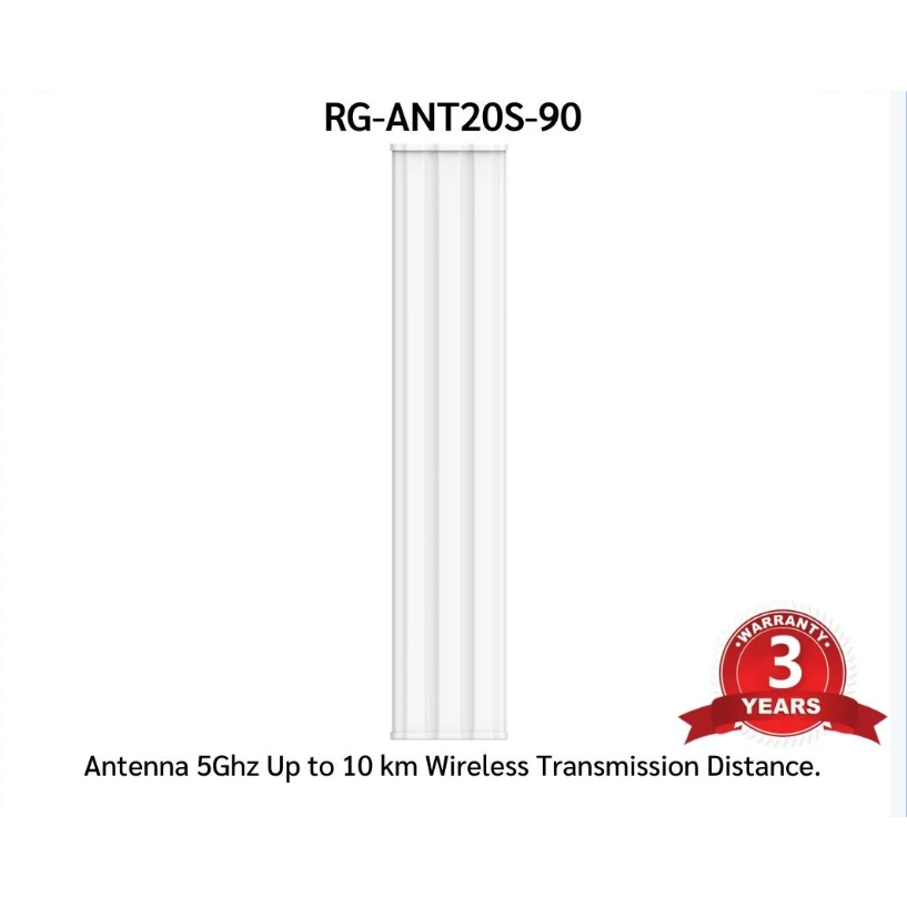 RUIJIE REYEE RG-ANT20S-90 20DBI 90 DERECE OUTDOOR 10 KM H: 90°, V: 7° SEKTOR ANTEN