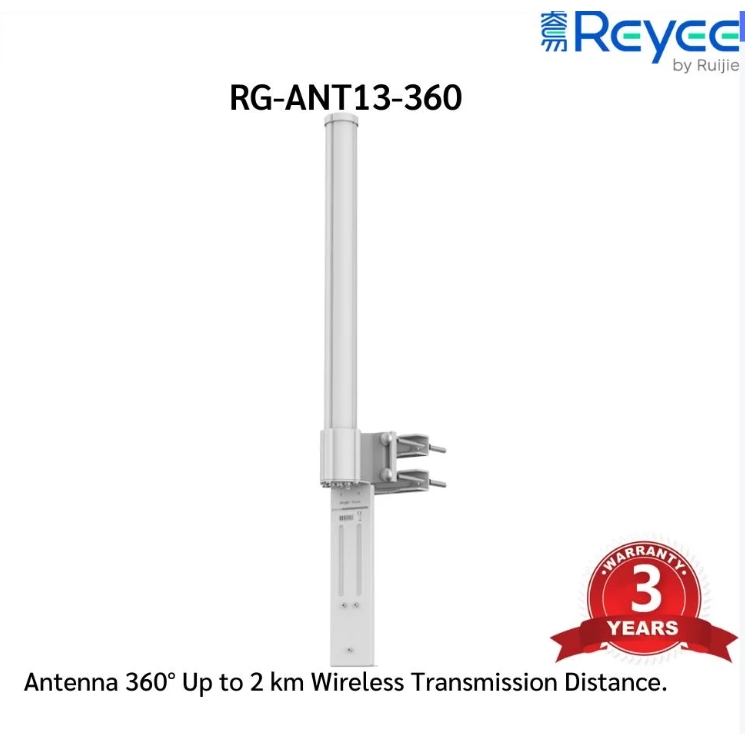 RUIJIE REYEE RG-ANT13-360 13DBI 360 DERECE OUTDOOR 2 KM H: 360°, V: 7° SEKTOR ANTEN