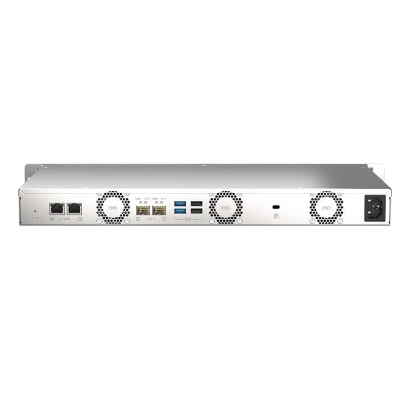 QNAP TS-435XeU 4GB 4 BAY 2xGLAN 2x10G SFP RACKMOUNT DEPOLAMA ÜNİTESİ