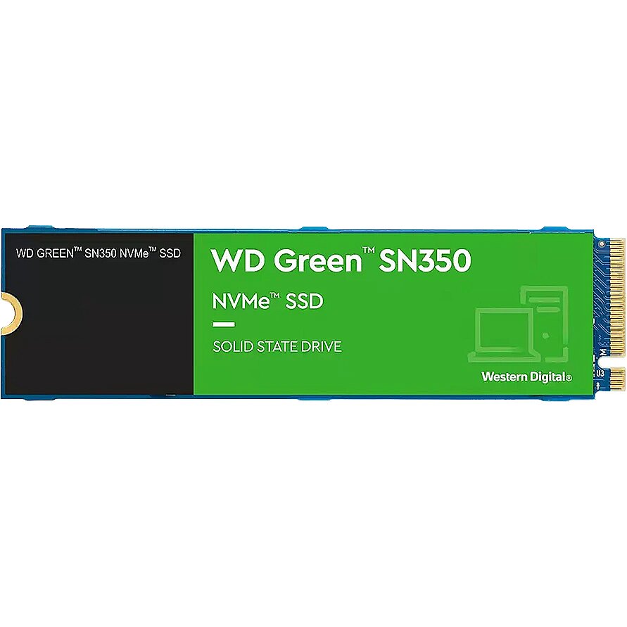 WD SN350 250GB 2400/1500/MB/s M2 PCIe NVME SSD WDS250G2G0C