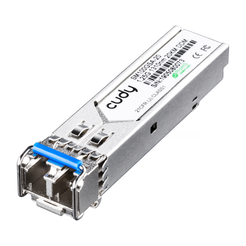 CUDY SM100GSA-20 1.25G/1310nm/SM/20KM SFP GBIC MODUL