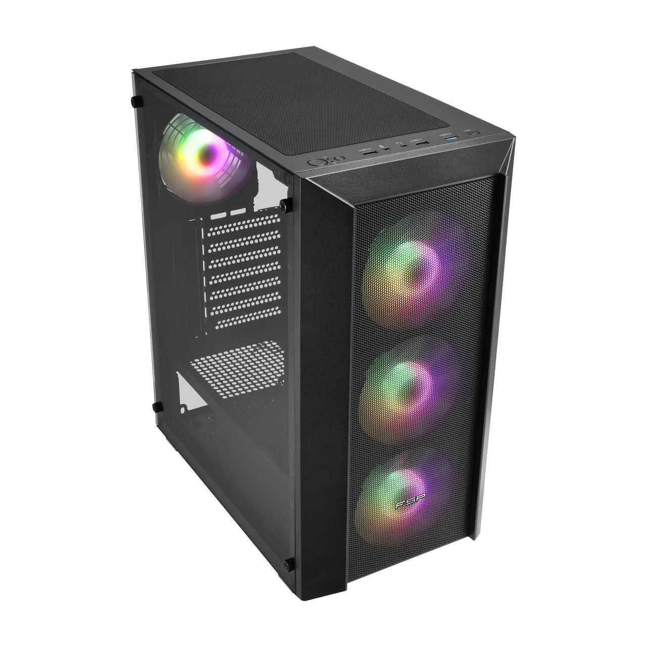 FSP CMT318 850W 80+ GEN5 4x FAN E-ATX SİYAH GAMING KASA