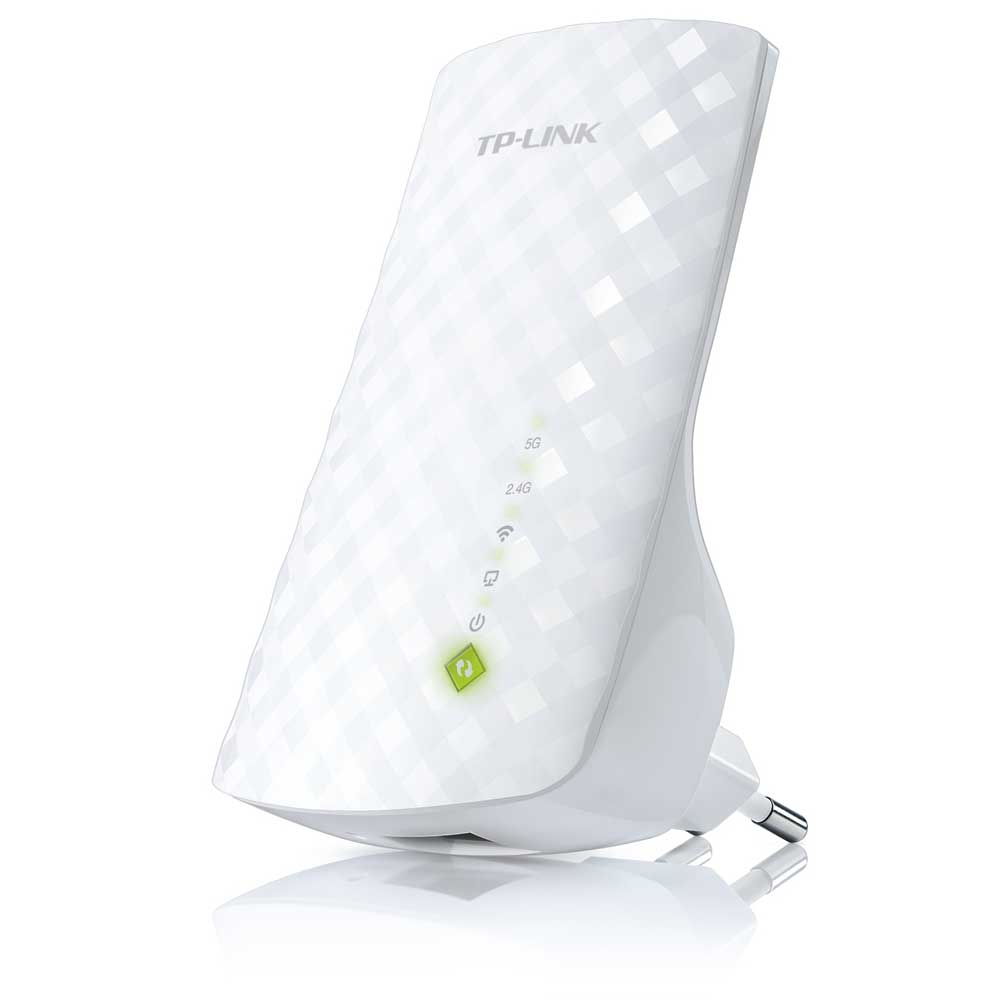 TP-LINK RE200 AC750 1PORT 10/100 ETHERNET 2.4 GHZ & 5 GHZ RANGE EXTENDER