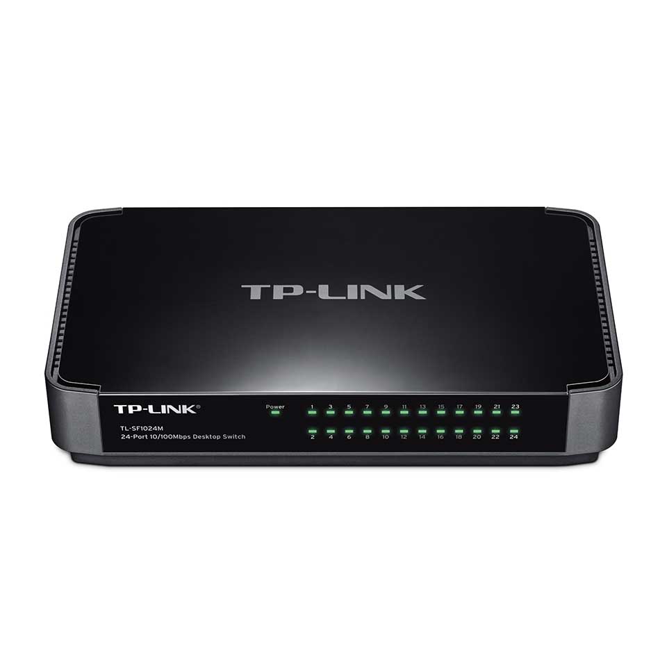 TP-LINK TL-SF1024M 24 PORT 10/100 YONETILEMEZ DESKTOP SWITCH