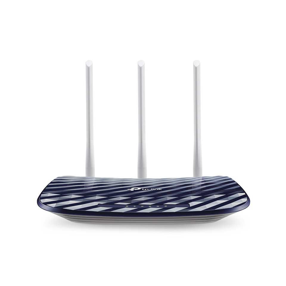 TP-LINK ARCHER C20 733MBPS 4PORT 4x10/100 LAN/1x10/100WAN 3 ANTEN DUALBAND ROUTER